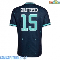 Camisa de time de futebol Alemanha Nico Schlotterbeck #15 Replicas 2º Equipamento Mundo 2026 Manga Curta